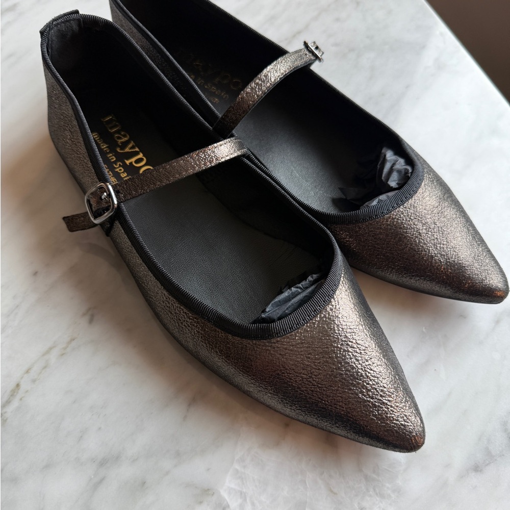 Elegant Black Glitter Women's Shoes